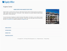Tablet Screenshot of hughescenter.com